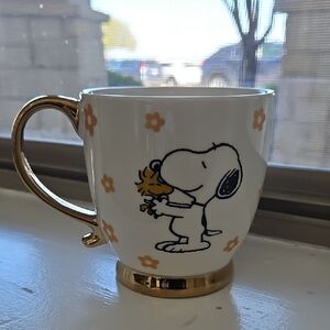 Peanuts And Woodstock Mug NWOT